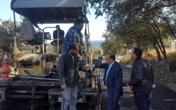 Ολοκληρώθηκαν οι εργασίες διαπλάτυνσης και ασφαλτόστρωσης της οδού Δελμούζου στη Ρόδο (Αμπέλια ΚΑΪΡ)