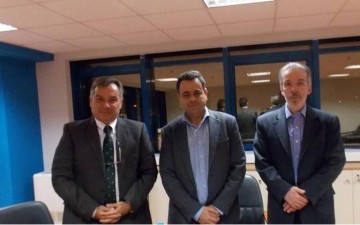 Συνάντηση του Υφυπουργού  Ναυτιλίας Ν. Σαντορινιού  με την «Ελληνικά Υδατοδρόμια»  