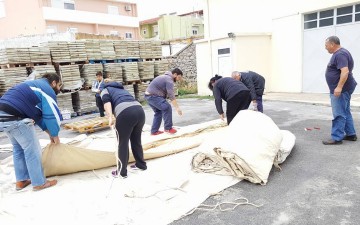 Προσομοίωση καταυλισμού με σενάριο σεισμού από την Περιφέρεια και τις Εθελοντικές Ομάδες