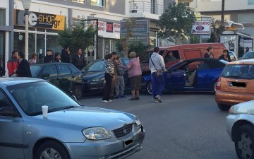 Συμβαίνει τώρα: Τροχαίο με «καραμπόλα» τριών οχημάτων στη Ρόδο