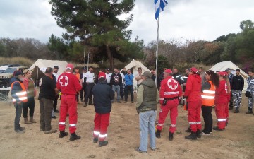 Οι εθελοντές και πάλι μπροστά! Έκαναν προσομοίωση καταυλισμού σεισμοπλήκτων ανεβάζοντας τον πήχη συνεργασίας