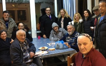 Επίσκεψη στο Χαραλάμπειο γηροκομείο της ΔΗΜ.Τ.Ο. Ρόδου - Νέας Δημοκρατίας 