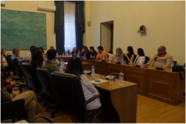 Η συνάντηση εργασίας στο Ελληνικό Κοινοβούλιο