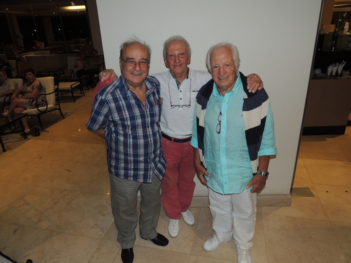 Στη φωτογραφία οι κ.κ. Κώστας Τρούπσιος, Γιώργος Πετσίλας και Φίλιππος Παπαθεοδώρου