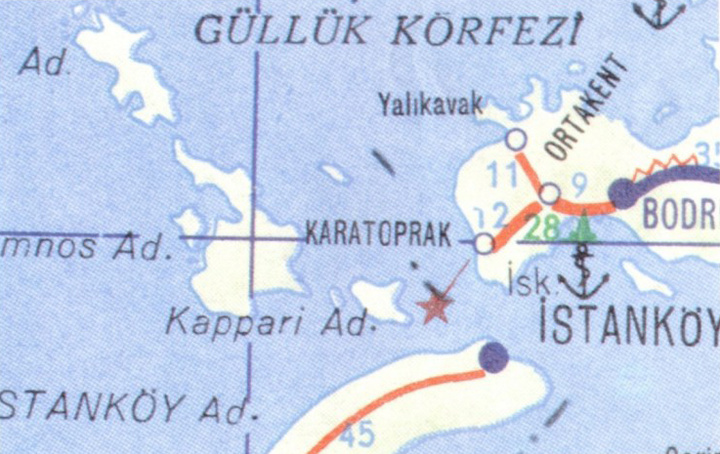 Map: M.S.B Harita General Mudurlugu Matbaasi, Turkey, 1:1.850.000,  Ankara 1971
