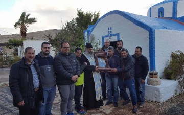 Κοπή πίτας του «MyPefkos» στην Ιερά Μονή Αγ. Νικολάου Ψάλτου