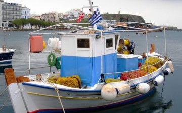 Καταστράφηκε αλιευτικό σκάφος στην Πάτμο