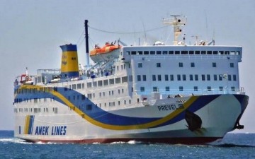 Εισροή υδάτων στο πλοίο «Πρέβελης» με 127 επιβάτες