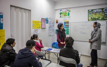 Εκπαιδευτικό κέντρο  για τα προσφυγόπουλα στη Λέρο