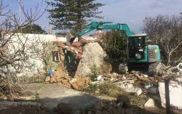 Άνοιξε (επιτέλους) χθες η οδός Καμείρου στην πόλη της Ρόδου