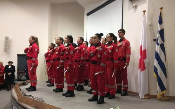 Ορκομωσία Σαμαρειτών  του Ελληνικού Ερυθρού Σταυρού Ρόδου