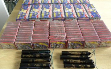 Αθωώθηκε  για τις 3.000 κροτίδες