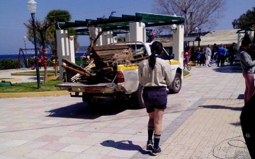 Εξωραϊστικές δράσεις  στην παιδική χαρά Ιαλυσού!