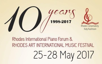 Το Διεθνές Φόρουμ πιάνου Ρόδου και το διεθνές φεστιβάλ μουσικής