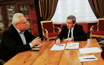 Συνεργασία του περιφερειάρχη  Γ. Χατζημάρκου με τον βουλευτή Δ. Γάκη