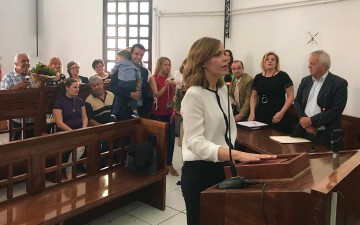 Ορκίστηκε συμβολαιογράφος η Στεργία Σαββάκη