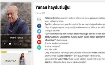 “Εμπρηστικό” άρθρο σε τουρκική εφημερίδα