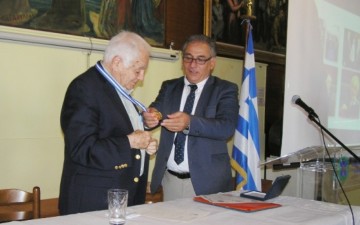 Βράβευση Μ. Μπιλληράκη  και τιμητική ονοματοδοσία οδού