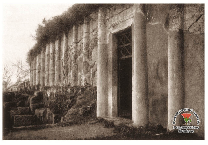 Ο υποτιθέμενος τάφος των Πτολεμαίων το 1912