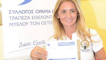 Η Μαρία Πολύζου τρέχει και φέτος στο Μαραθώνιο Ρόδου και προσφέρει στο «Όραμα Ελπίδας»