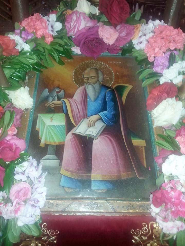 Ο Αγ.Ιωάννης στο προσκυνητάρι