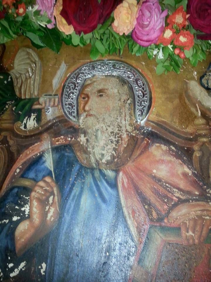 Ο Αγ.Ιωάννης του τέμπλου ! Η εικόνα βρίσκεται για συντήρηση!