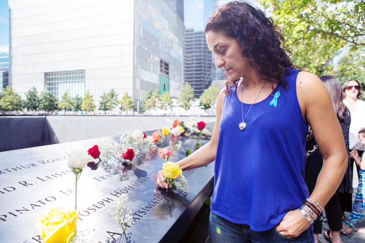 Στο Μνημείο της 11ης Σεπτεμβρίου είναι και το όνομα του αδελφού της. ΦΩΤΟΓΡΑΦΙΑ: Yeong-Ung Yang