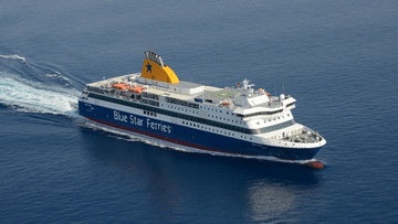 Απόψε τα μεσάνυχτα αναχωρεί το Blue Star Patmos από το λιμάνι της Ρόδου