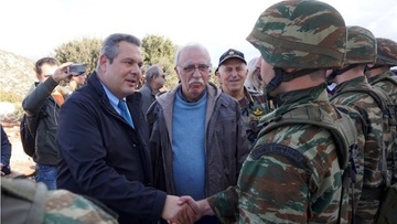 Καμμένος στο Αγαθονήσι Βίτσας στο Καστελλόριζο το Πάσχα