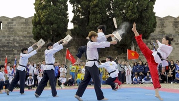 Με ηχηρό Μήνυμα Ειρήνης η Τελετή Έναρξης του Παγκοσμίου πρωταθλήματος Taekwondo Beach στη Ρόδο