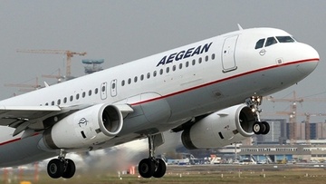 Πτήσεις της Aegean  από τη Ρόδο στο Ηράκλειο