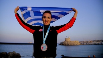 Πρώτο μετάλλιο για την Ελλάδα!  «Χάλκινο» η Μαυρίκου στο Παγκόσμιο πρωτάθλημα Taekwondo Beach  της Ρόδου!