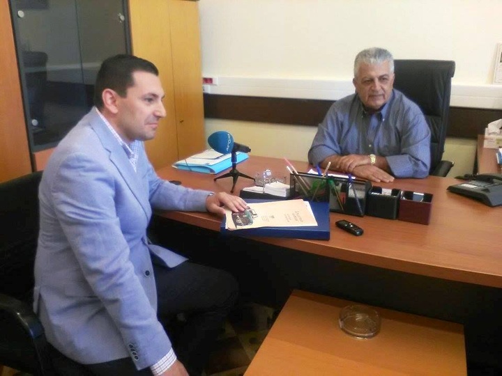 Οι κ.κ. Διακογεωργίου και Θεοχάρης