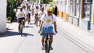 Ο Γιώργος Αμυράς για 5η χρονιά οδηγεί την «Ποδηλατοδρομία Πολιτισμού Πάτμου 