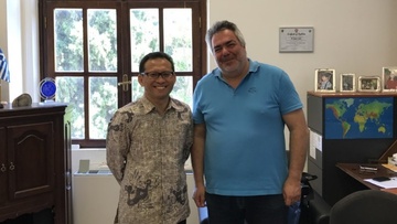 Επίσκεψη διπλωματικής αντιπροσωπείας της Ινδονησίας στο Τμήμα Μεσογειακών Σπουδών Ρόδου