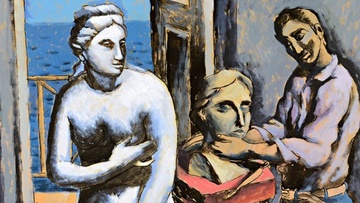 Ο Παύλος Σάμιος στο Μουσείο  Νεοελληνικής Τέχνης του Δήμου Ρόδου 