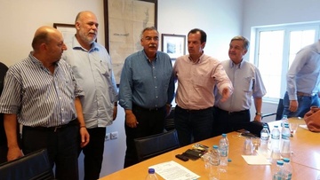 Την Κάρπαθο επισκέφθηκε ο Γενικός Γραμματέας Υποδομών 