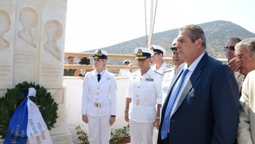 Π. Καμμένος από τα Δωδεκάνησα: «Τις σημαίες στην Ελλάδα δεν τις παίρνει ο αέρας»
