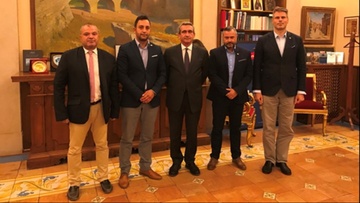 Συνάντηση του Δ.Σ. του Τμήματος HJ-33 Ρόδου της AHEPA HELLAS με τον Περιφερειάρχη Ν. Αιγαίου