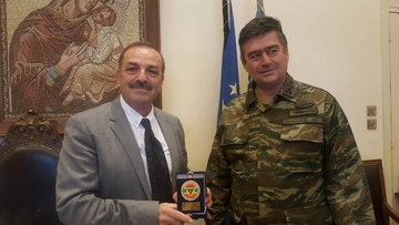 Στο Δήμαρχο Ρόδου ο Γενικός Επιθεωρητής Στρατού