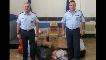 Αστυνομικοί του Νοτίου Αιγαίου πήραν μέρος εθελοντικά σε αιμοδοσία και συγκέντρωση ειδών πρώτης ανάγκης