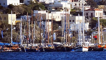 120 σκάφη και 1500 ιστιοπλόοι στην Αγία Μαρίνα Λέρου!