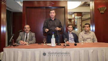 Αρκετός κόσμος στην ομιλία του Γιώργου Καμίνη