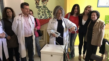 Σύγχρονος φορητός ηλεκτροκαρδιογράφος η δωρεά του Ομίλου Inner Wheel Ρόδου στην Παιδιατρική Κλινική