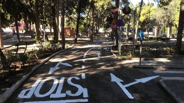 «Μαθήματα Ζωής» από το Δήμο Ρόδου, με την συντήρηση και εντατικοποίηση των δράσεων, στο πάρκο Κυκλοφοριακής Αγωγής