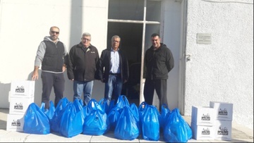 Προσφορά ειδών πρώτης ανάγκης από την Ένωση Τελωνειακών Υπαλλήλων Δωδεκανήσου