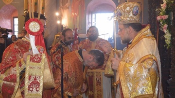 Χειροτονία διακόνου στην Ιαλυσό