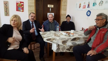 Ευχές για καλή χρονιά από το Δήμαρχο, στο ΚΗΦΗ Κοσκινού και την ΕΡΑ Ρόδου