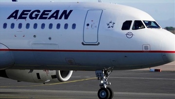 Ακυρώσεις και τροποποιήσεις πτήσεων της Aegean και της Olympic Air την Δευτέρα