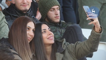 Η... selfie στο γήπεδο, οι ματιές μεταξύ τερματοφυλάκων και το γούρι του Κολοσσού!